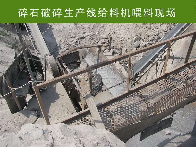 振动给料机现场