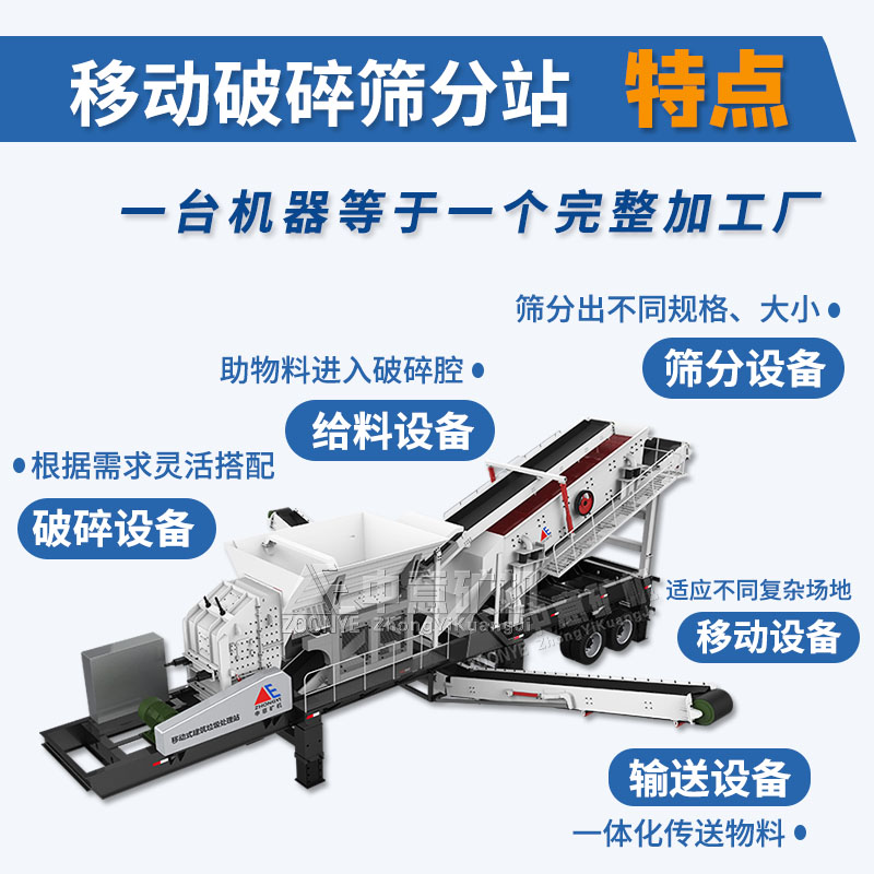 建筑垃圾破碎筛分站特点