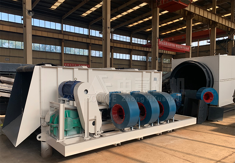 泥石分离机车间实拍