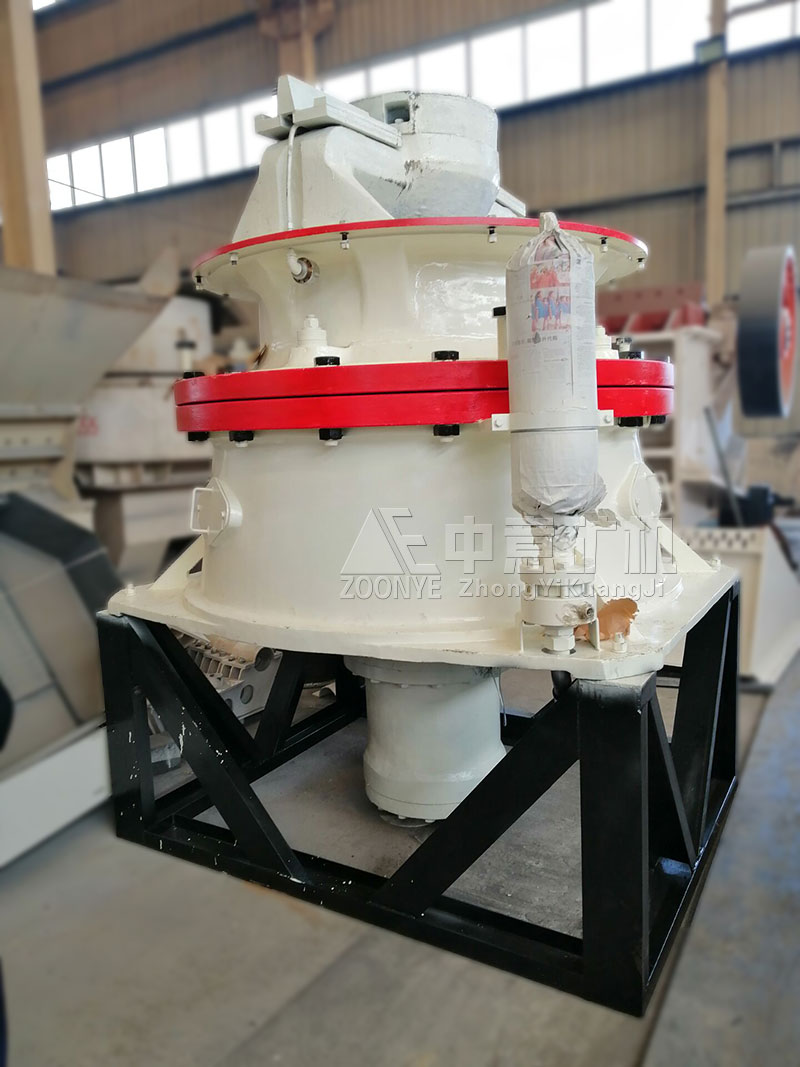 底部单缸圆锥破车间实拍