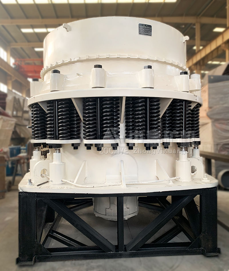复合式圆锥破碎机厂家实拍
