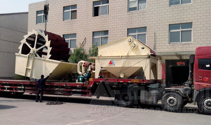 轮斗洗砂机发货1