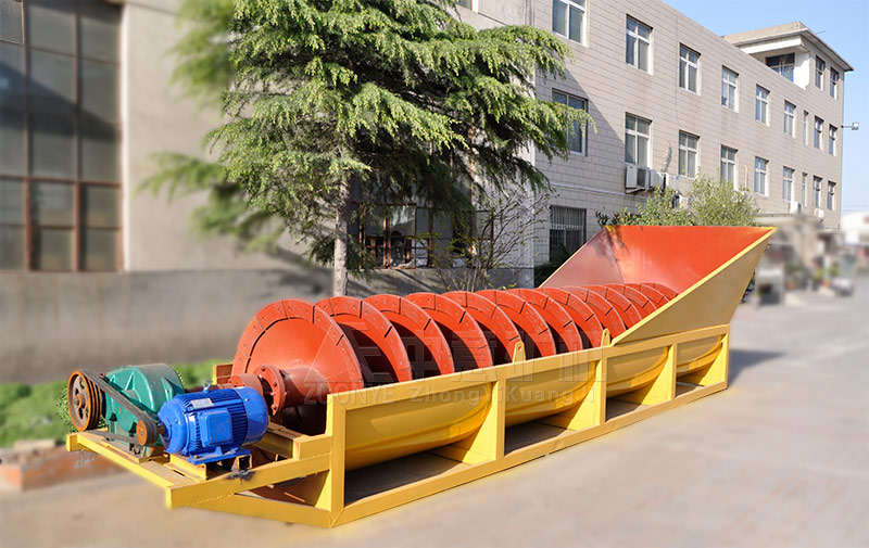 螺旋洗砂机实拍1