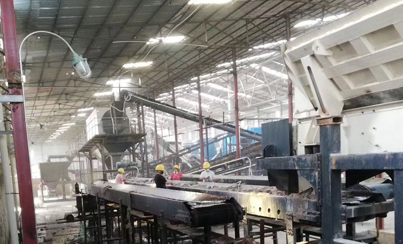 建筑垃圾资源化生产线