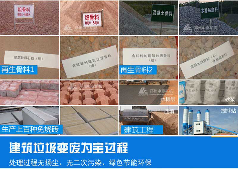 建筑垃圾再生产品 建筑垃圾再生产品