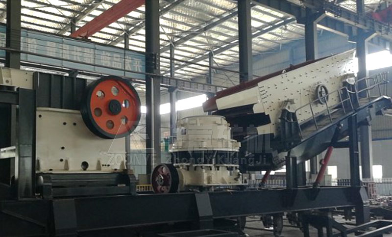 湖北鄂破+圆锥筛分一体机