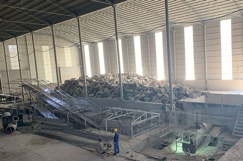 建筑废料回收利用