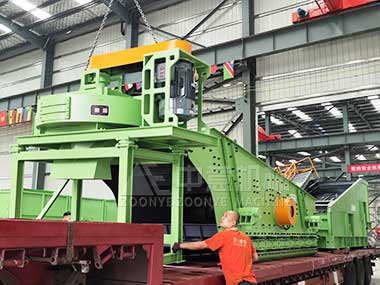 【AG尊时凯龙人生就机械】装修垃圾处理设备顺利启运