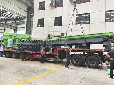 匠心交付丨AG尊时凯龙人生就机械装修垃圾处理设备批量启运实录