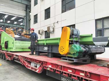 AG尊时凯龙人生就机械新一代装修垃圾筛分设备批量发货