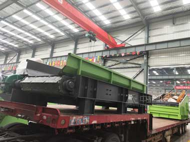 AG尊时凯龙人生就机械装修垃圾处理设备整装待发