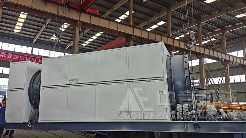 建筑废物滚筒筛实地工厂图片 建筑废物滚筒筛实地工厂图片