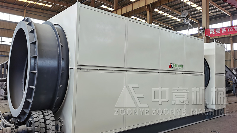 建筑垃圾滚筒筛工厂实拍图片 建筑垃圾滚筒筛工厂实拍图片